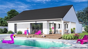 maison neuve à la vente -   27400  LA HAYE MALHERBE, surface 97 m2 vente maison neuve - UBI481111493